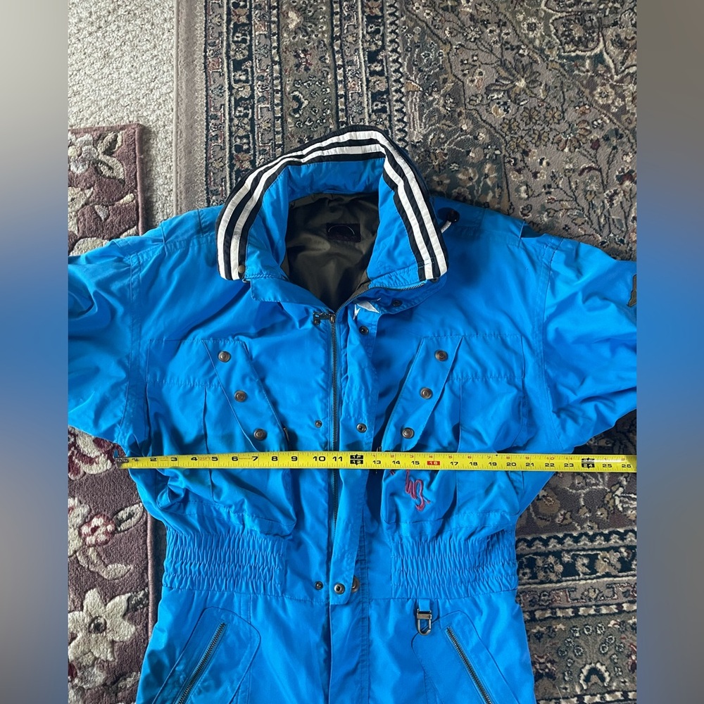 Vintage 80s/90s blue one-piece ski snowboarding 🏂 suit ❄️⛷️Bogner Mens 38 - Picture 13 of 17